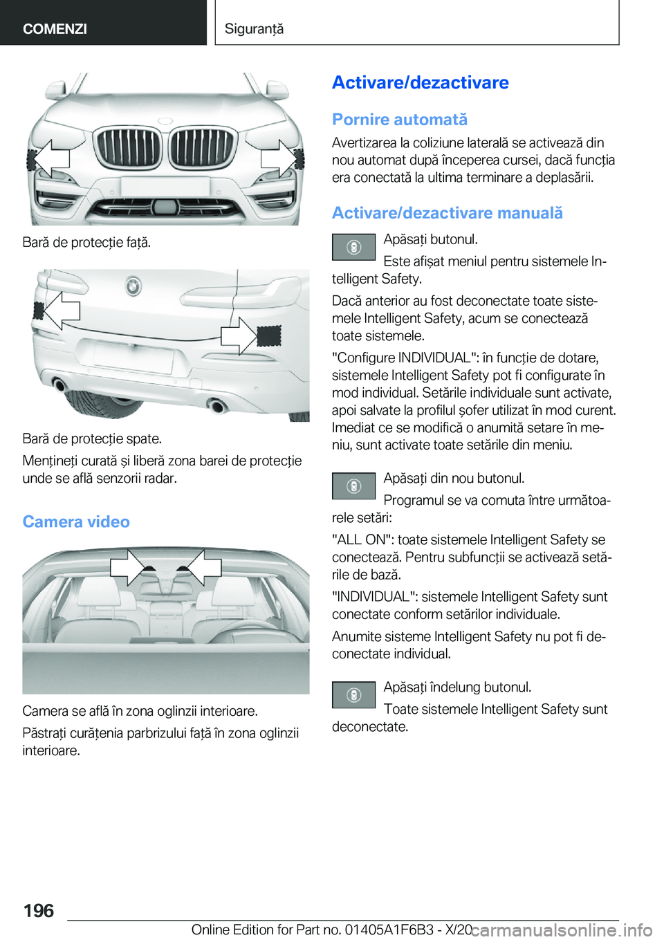 BMW X4 2021  Ghiduri De Utilizare (in Romanian) �B�a�r�