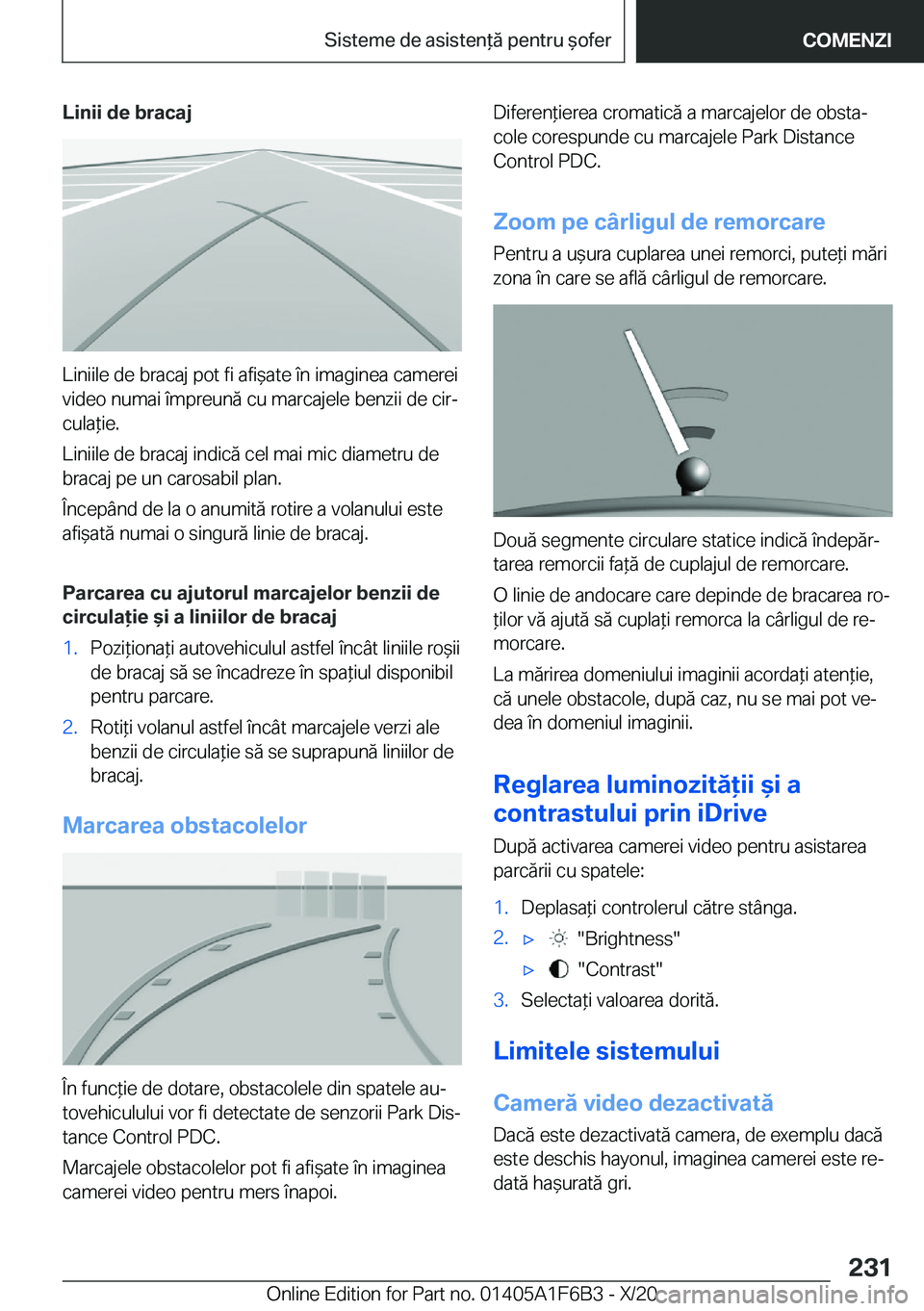 BMW X4 2021  Ghiduri De Utilizare (in Romanian) �L�i�n�i�i��d�e��b�r�a�c�a�j
�L�i�n�i�i�l�e��d�e��b�r�a�c�a�j��p�o�t��f�i��a�f�i&�a�t�e��