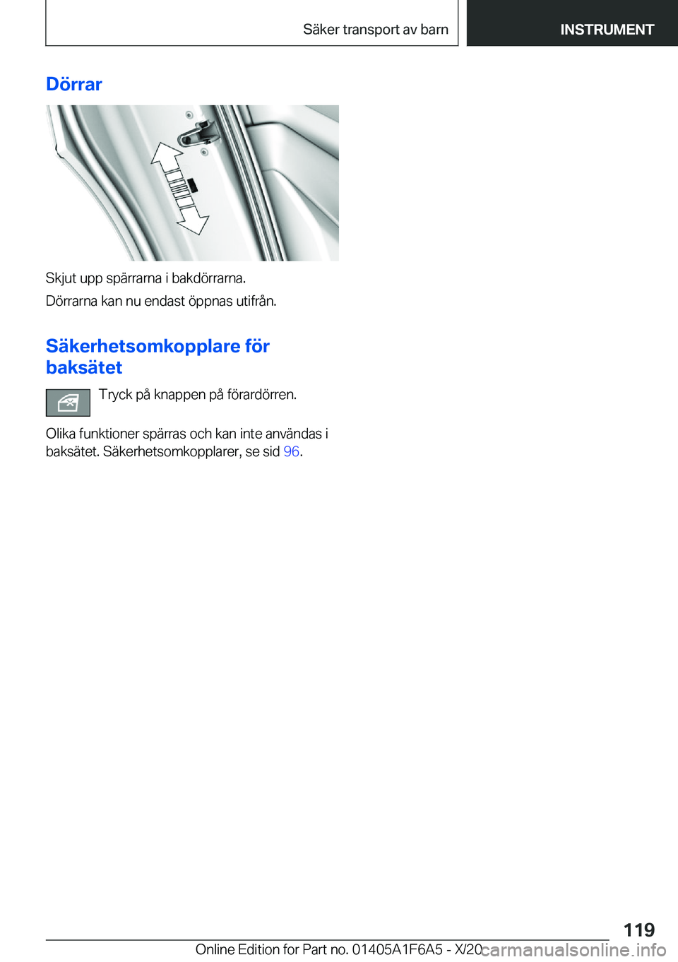 BMW X4 2021  InstruktionsbÖcker (in Swedish) �D�
