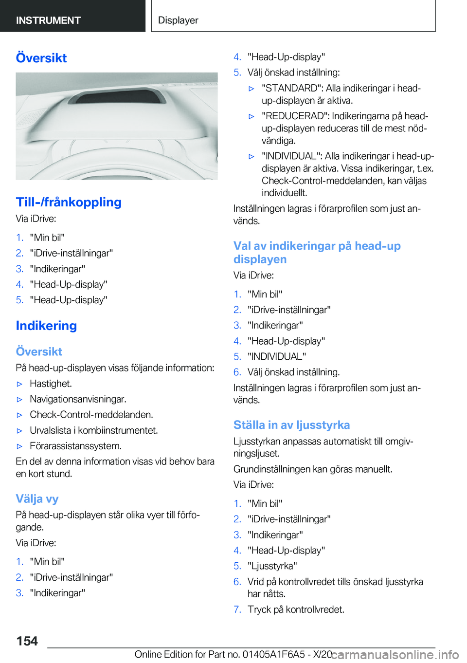 BMW X4 2021  InstruktionsbÖcker (in Swedish) �