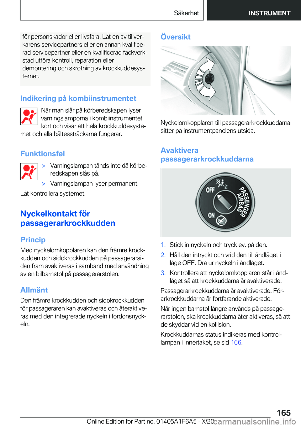 BMW X4 2021  InstruktionsbÖcker (in Swedish) �f�