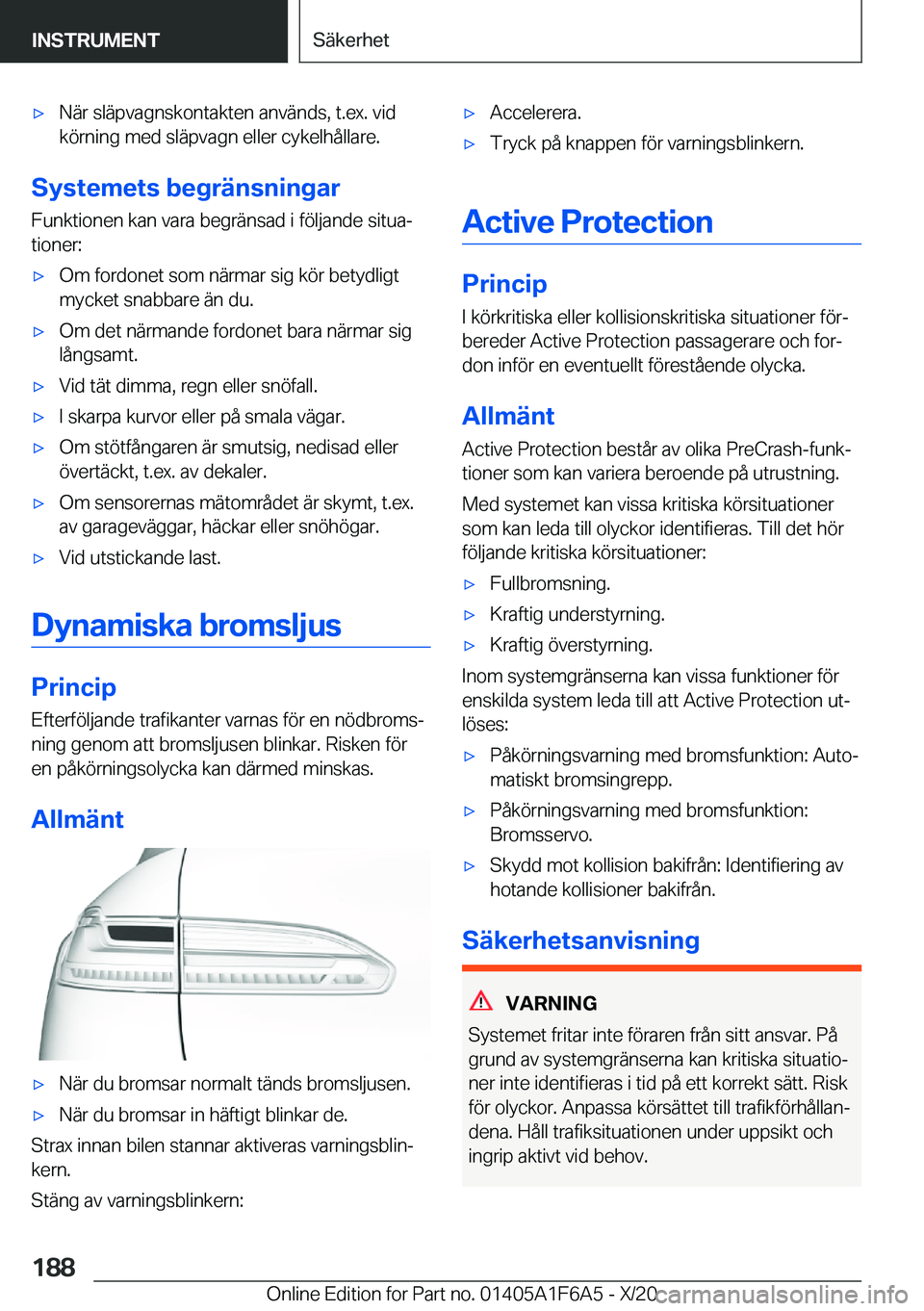 BMW X4 2021  InstruktionsbÖcker (in Swedish) x�N�ä�r��s�l�ä�p�v�a�g�n�s�k�o�n�t�a�k�t�e�n��a�n�v�ä�n�d�s�,��t�.�e�x�.��v�i�d�k�