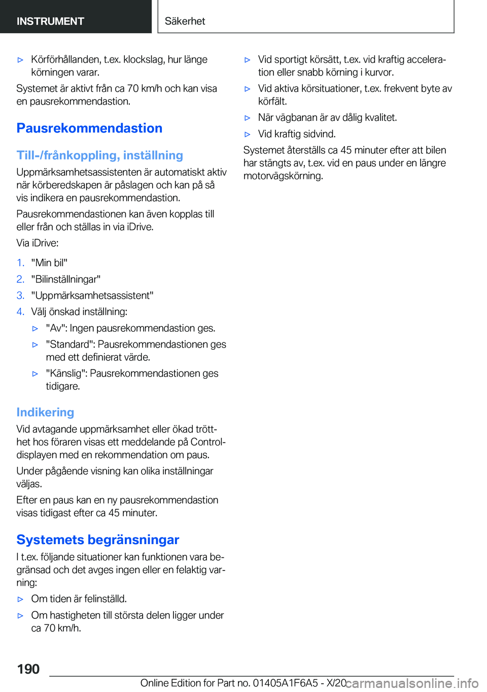 BMW X4 2021  InstruktionsbÖcker (in Swedish) x�K�