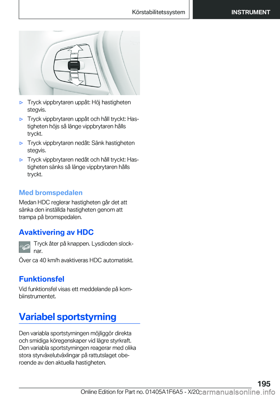 BMW X4 2021  InstruktionsbÖcker (in Swedish) x�T�r�y�c�k��v�i�p�p�b�r�y�t�a�r�e�n��u�p�p�å�t�:��H�