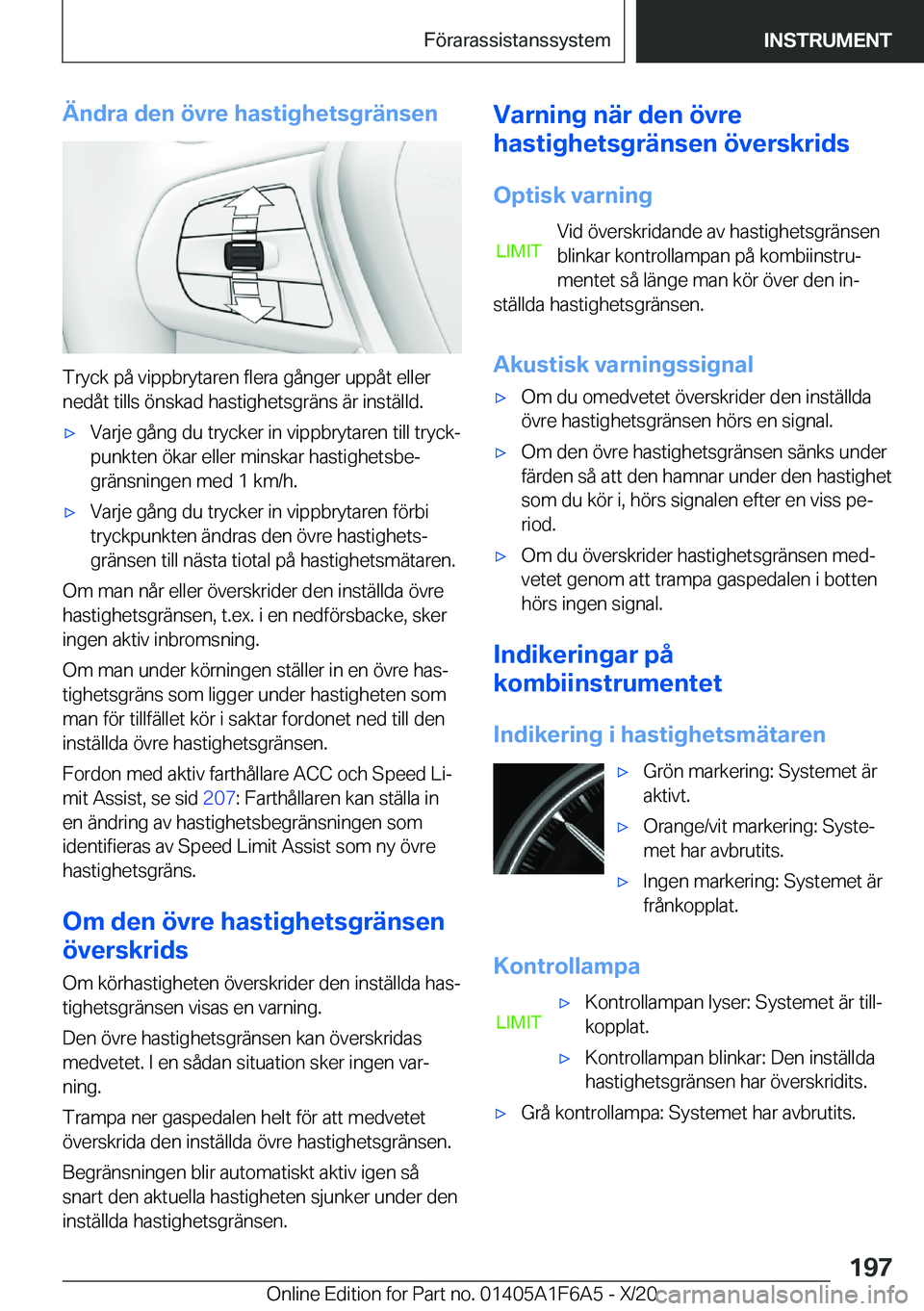 BMW X4 2021  InstruktionsbÖcker (in Swedish) �Ä�n�d�r�a��d�e�n��