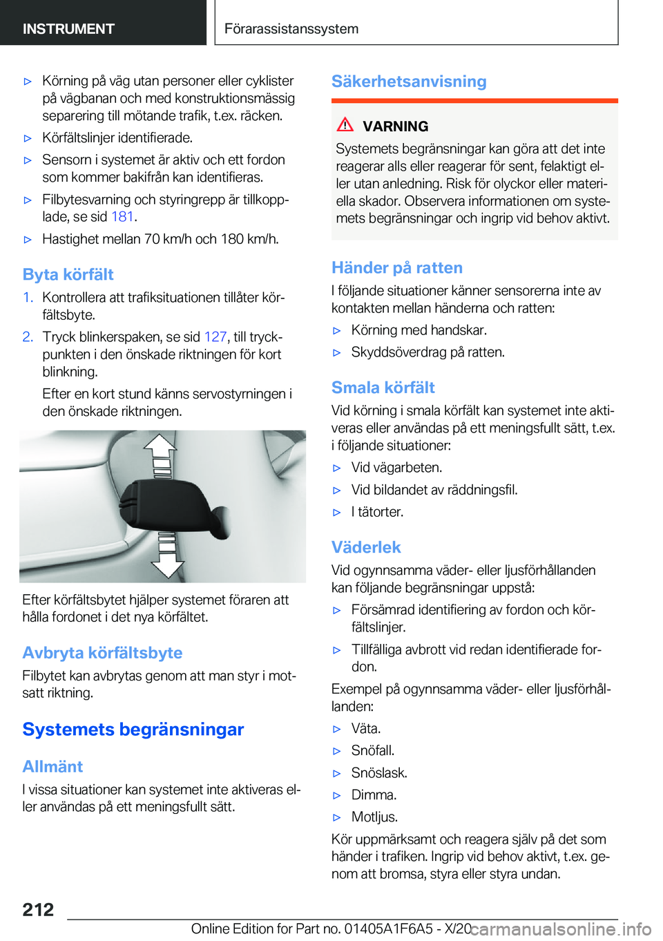 BMW X4 2021  InstruktionsbÖcker (in Swedish) x�K�