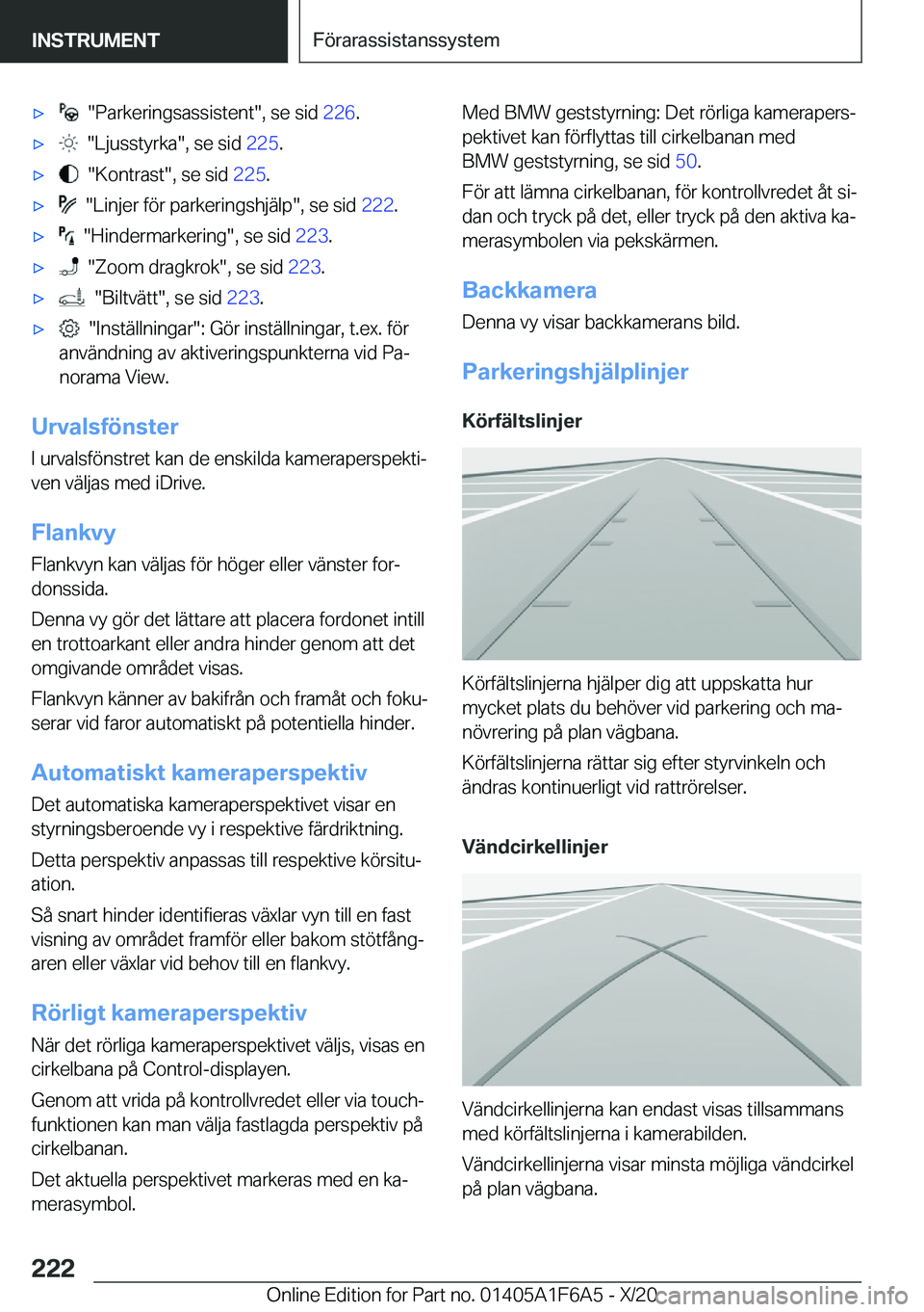 BMW X4 2021  InstruktionsbÖcker (in Swedish) x����P�a�r�k�e�r�i�n�g�s�a�s�s�i�s�t�e�n�t��,��s�e��s�i�d��2�2�6�.x����L�j�u�s�s�t�y�r�k�a��,��s�e��s�i�d� �2�2�5�.x����K�o�n�t�r�a�s�t��,��s�e��s�i�d� �2�2�5�.x����L�i�n�j