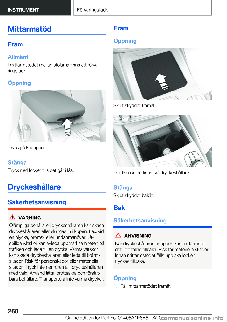BMW X4 2021  InstruktionsbÖcker (in Swedish) �M�i�t�t�a�r�m�s�t�