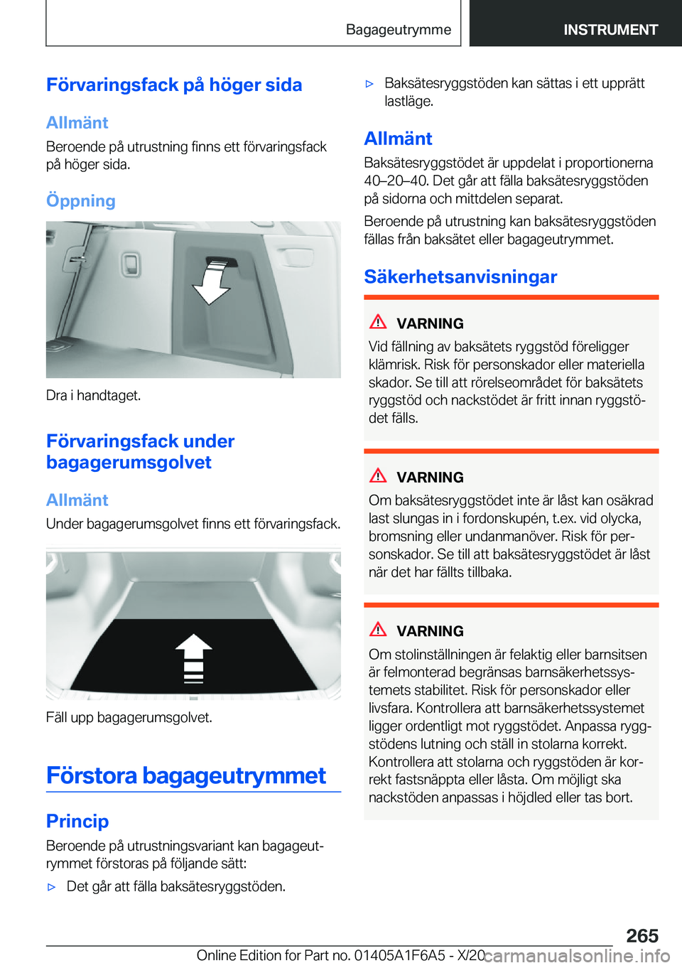 BMW X4 2021  InstruktionsbÖcker (in Swedish) �F�