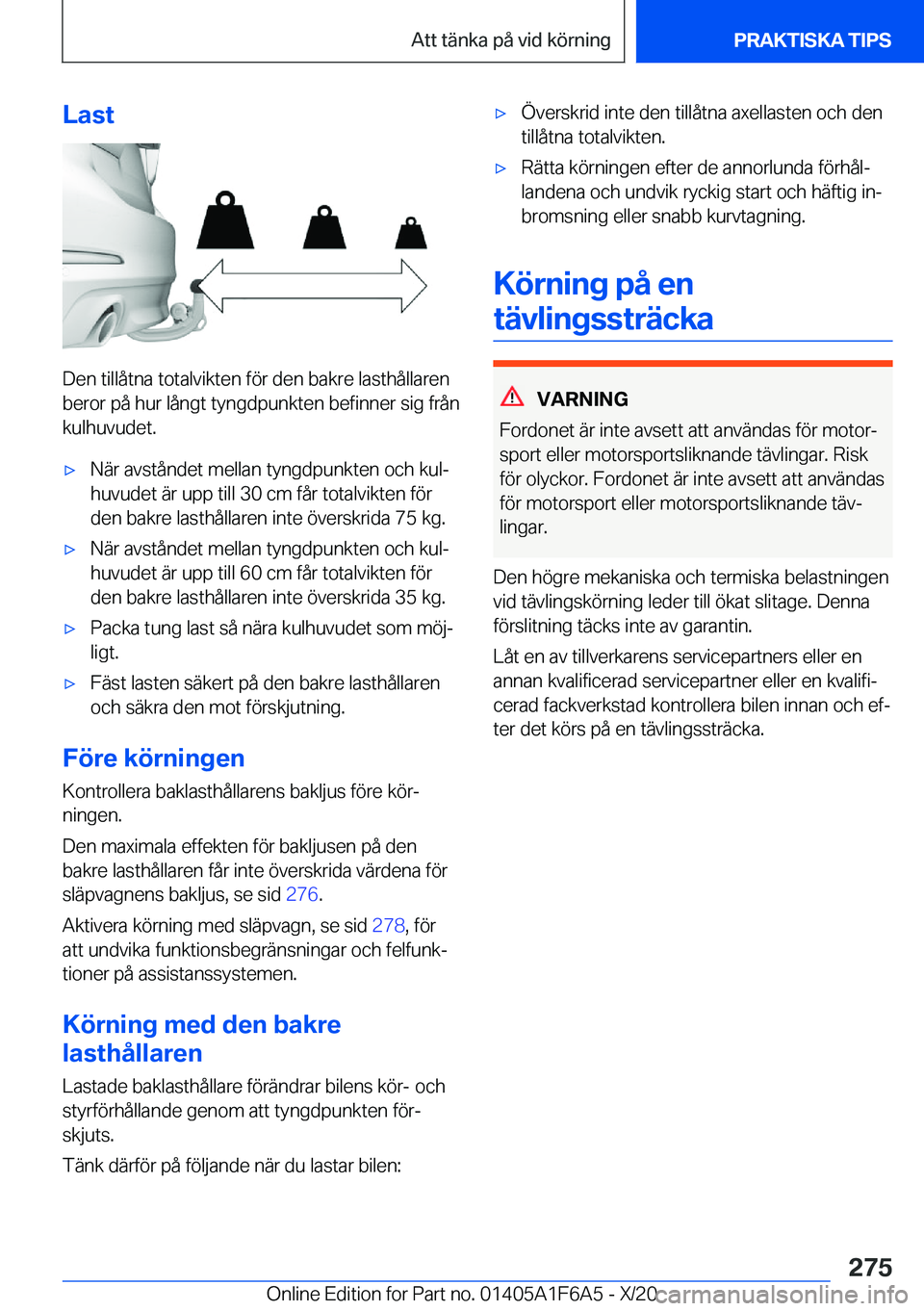 BMW X4 2021  InstruktionsbÖcker (in Swedish) �L�a�s�t
�D�e�n��t�i�l�l�å�t�n�a��t�o�t�a�l�v�i�k�t�e�n��f�