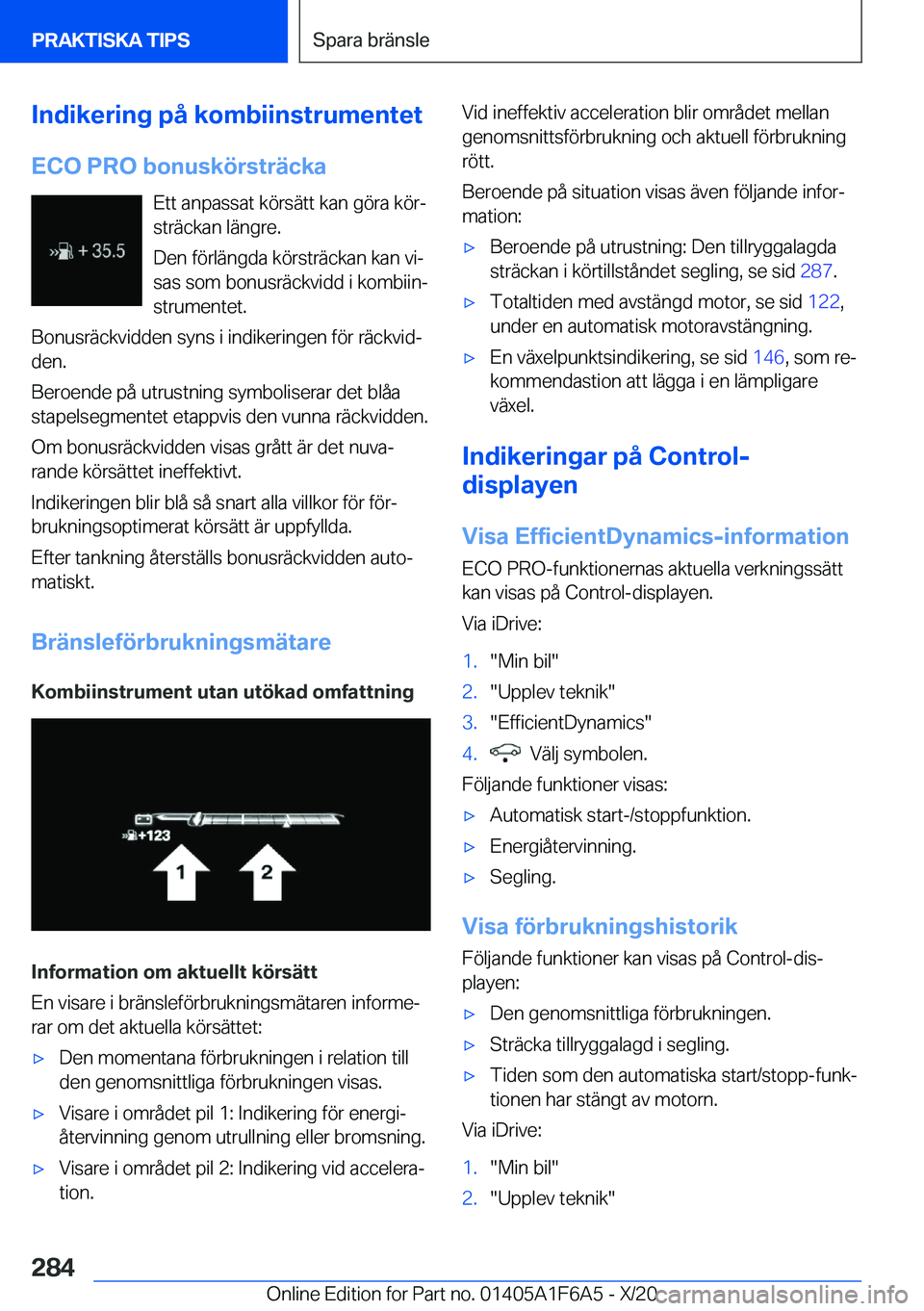 BMW X4 2021  InstruktionsbÖcker (in Swedish) �I�n�d�i�k�e�r�i�n�g��p�å��k�o�m�b�i�i�n�s�t�r�u�m�e�n�t�e�t�E�C�O��P�R�O��b�o�n�u�s�k�