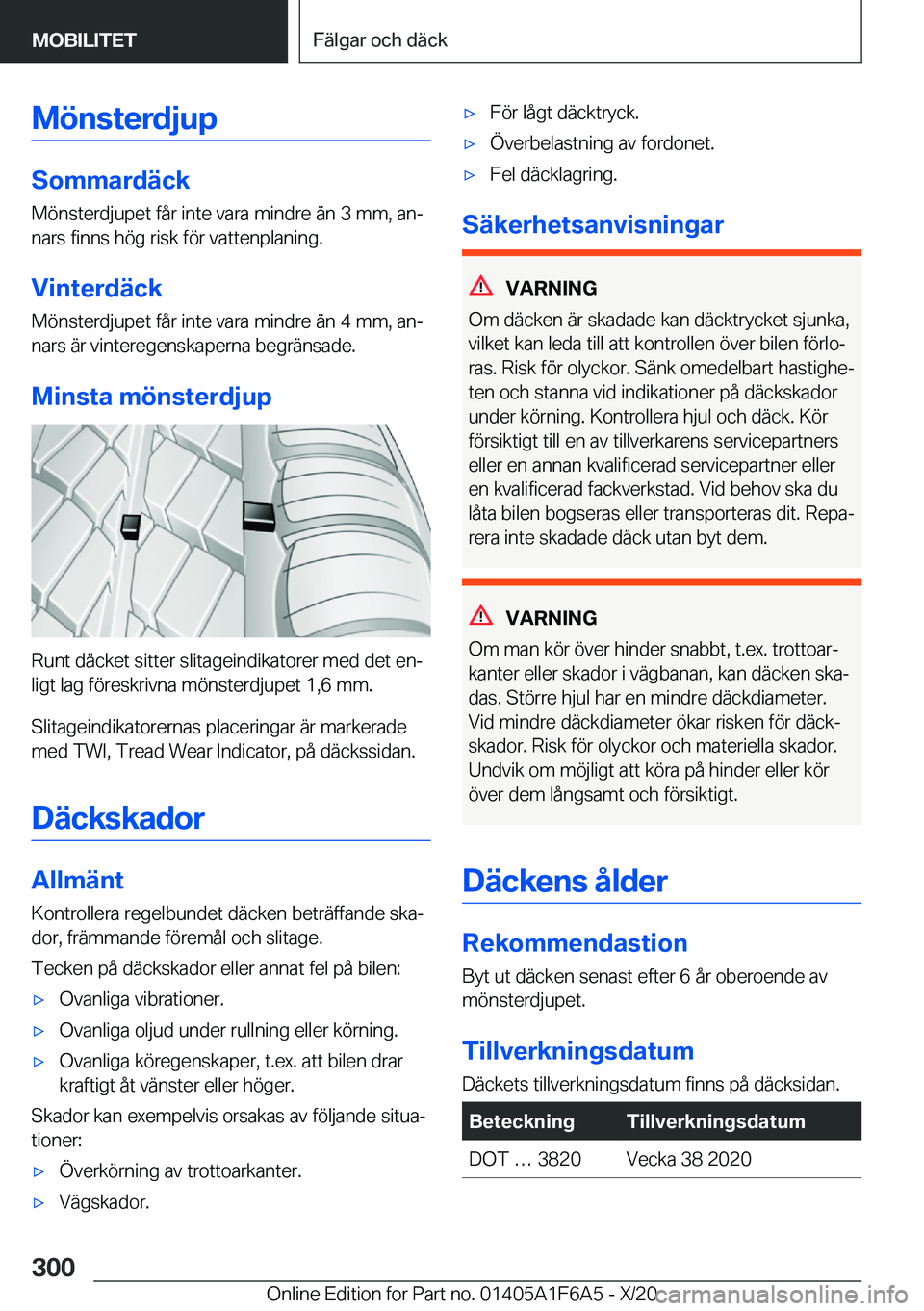 BMW X4 2021  InstruktionsbÖcker (in Swedish) �M�