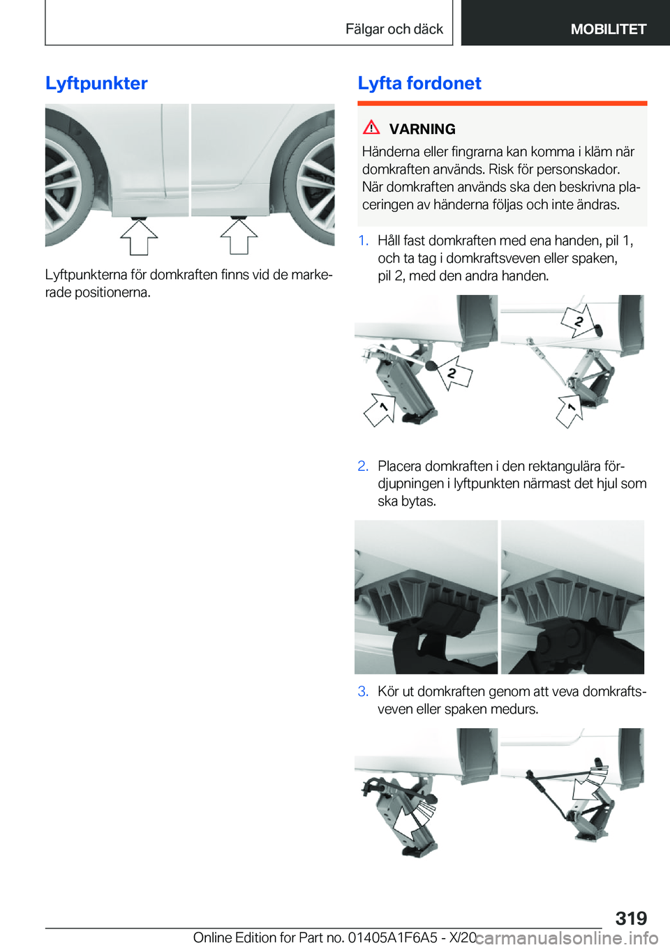 BMW X4 2021  InstruktionsbÖcker (in Swedish) �L�y�f�t�p�u�n�k�t�e�r
�L�y�f�t�p�u�n�k�t�e�r�n�a��f�