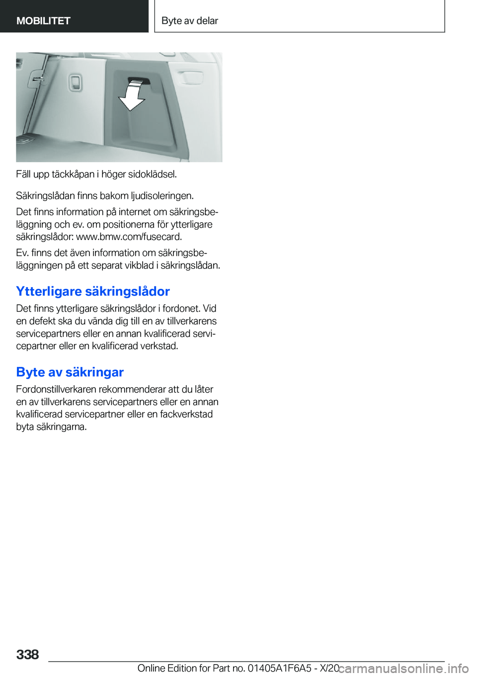BMW X4 2021  InstruktionsbÖcker (in Swedish) �F�ä�l�l��u�p�p��t�ä�c�k�k�å�p�a�n��i��h�