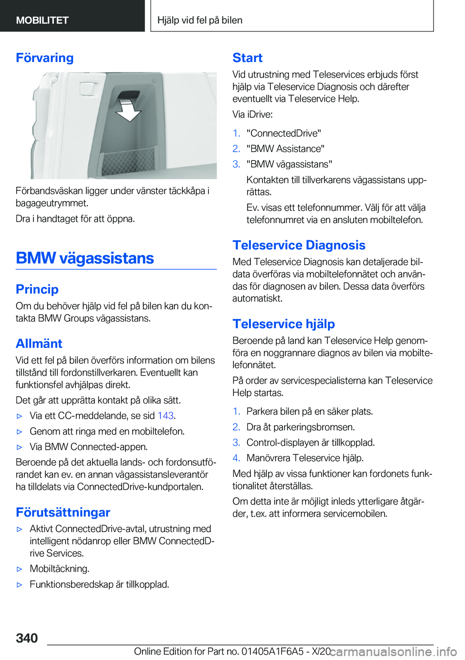BMW X4 2021  InstruktionsbÖcker (in Swedish) �F�