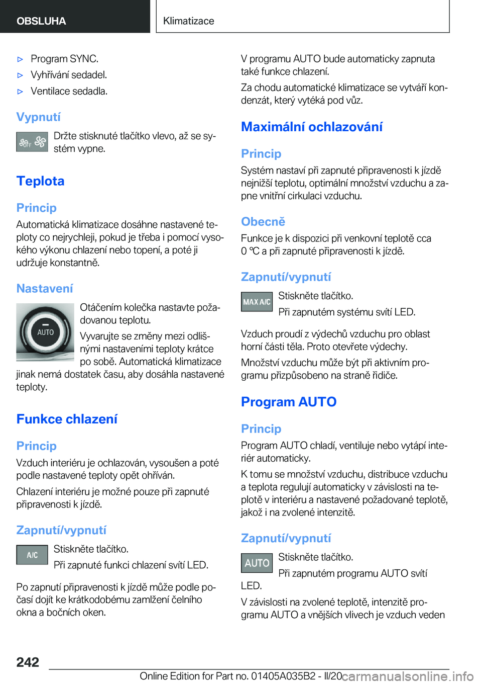 BMW X4 2020  Návod na použití (in Czech) x�P�r�o�g�r�a�m��S�Y�N�C�.x�V�y�h�