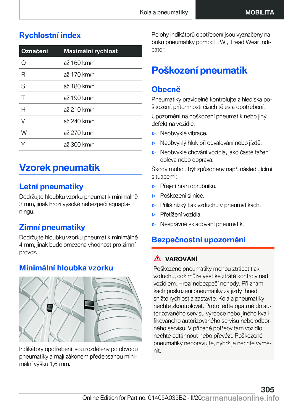 BMW X4 2020  Návod na použití (in Czech) �R�y�c�h�l�o�s�t�n�