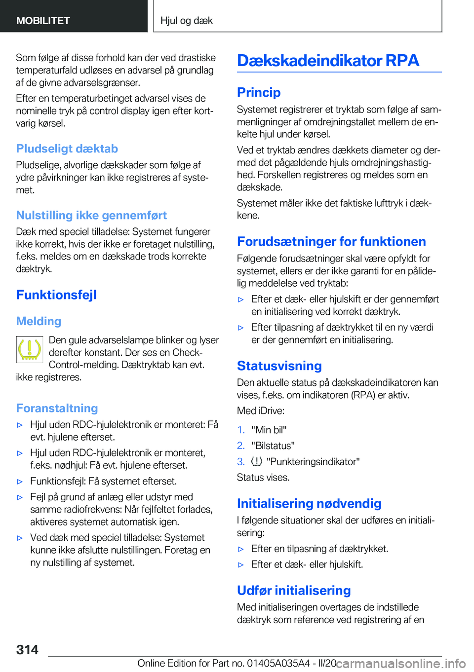 BMW X4 2020  InstruktionsbØger (in Danish) �S�o�m��f�