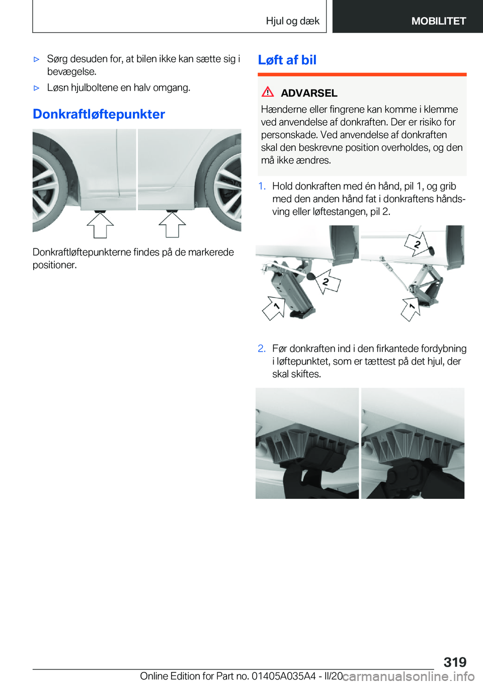 BMW X4 2020  InstruktionsbØger (in Danish) 'x�S�