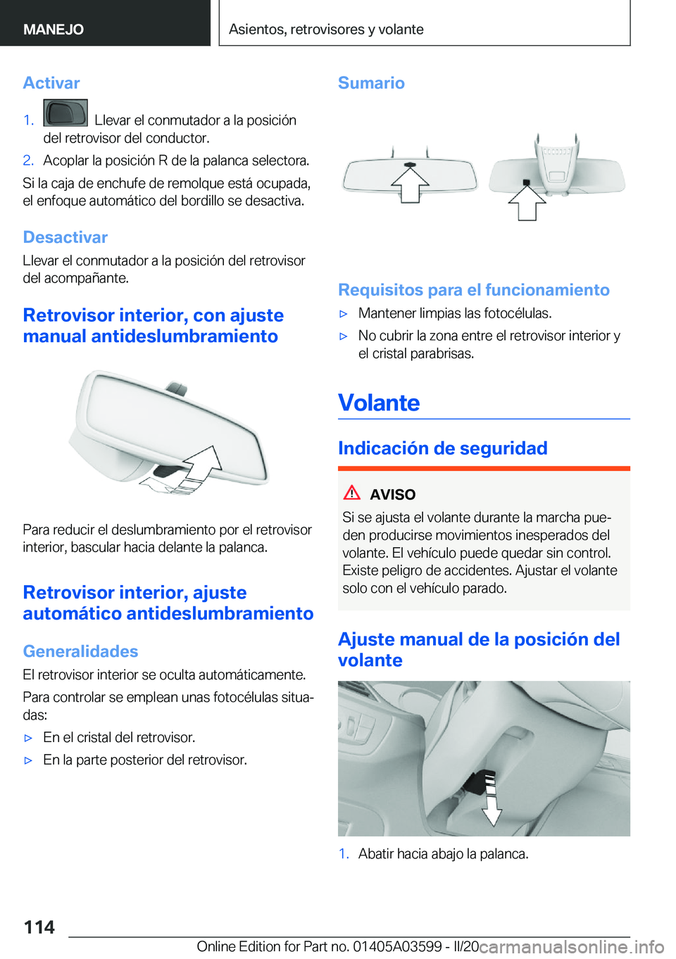 BMW X4 2020  Manuales de Empleo (in Spanish) �A�c�t�i�v�a�r�1�.���L�l�e�v�a�r��e�l��c�o�n�m�u�t�a�d�o�r��a��l�a��p�o�s�i�c�i�