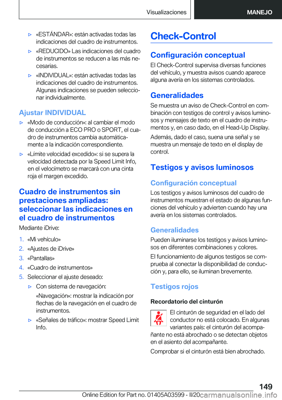 BMW X4 2020  Manuales de Empleo (in Spanish) x�«�E�S�T�