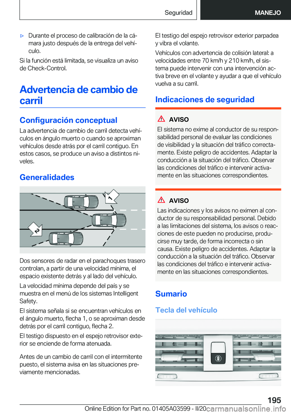 BMW X4 2020  Manuales de Empleo (in Spanish) x�D�u�r�a�n�t�e��e�l��p�r�o�c�e�s�o��d�e��c�a�l�i�b�r�a�c�i�