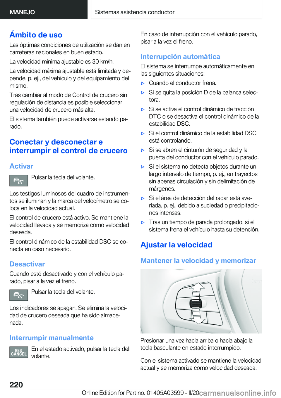 BMW X4 2020  Manuales de Empleo (in Spanish) �