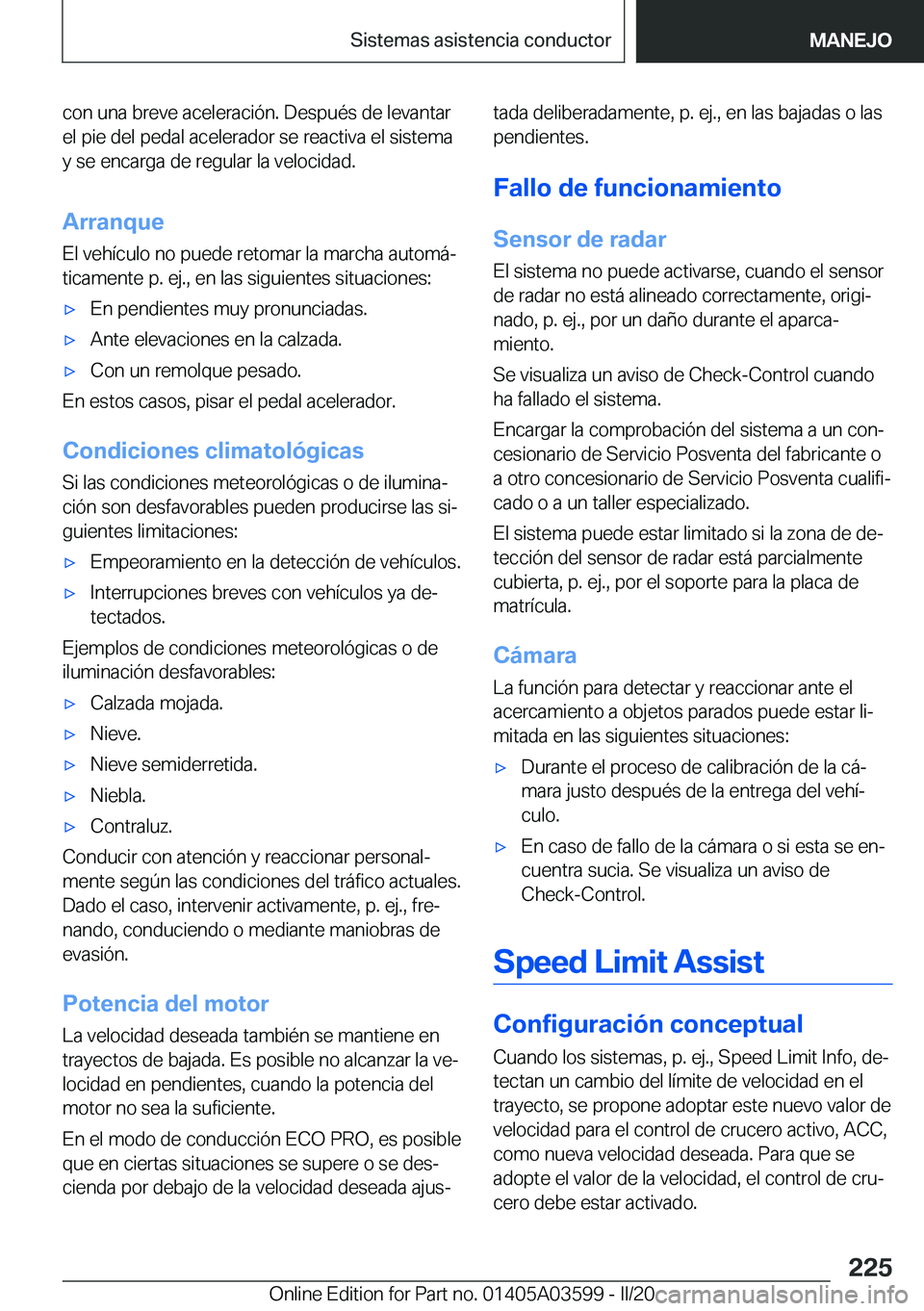BMW X4 2020  Manuales de Empleo (in Spanish) �c�o�n��u�n�a��b�r�e�v�e��a�c�e�l�e�r�a�c�i�