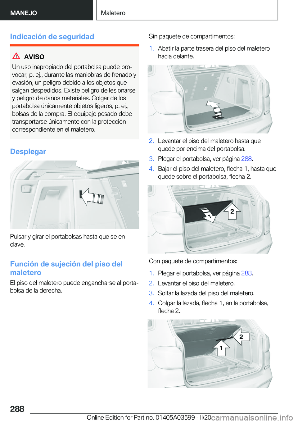BMW X4 2020  Manuales de Empleo (in Spanish) �I�n�d�i�c�a�c�i�