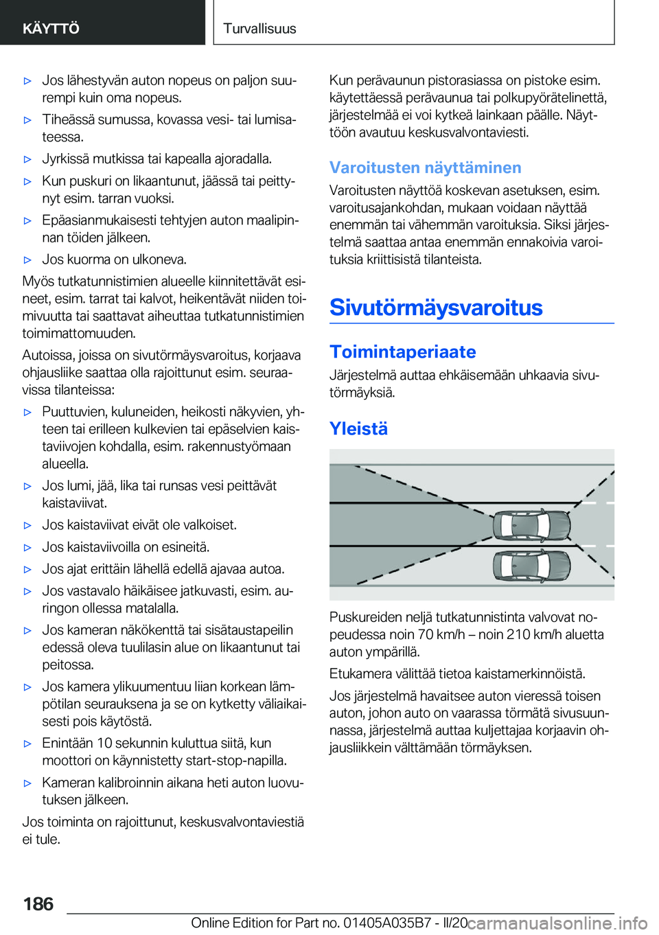 BMW X4 2020  Omistajan Käsikirja (in Finnish) 'x�J�o�s��l�