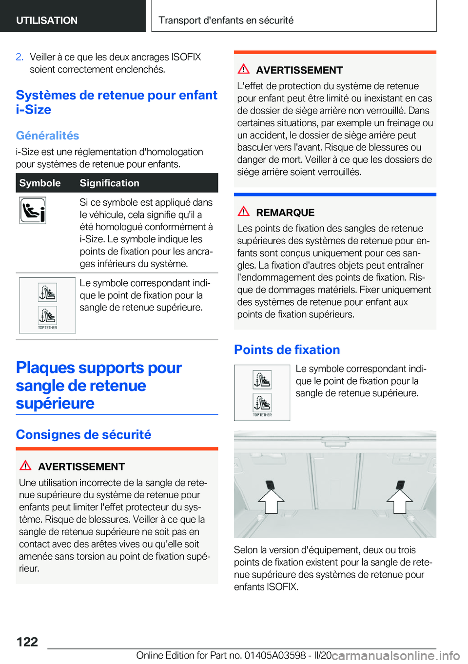 BMW X4 2020  Notices Demploi (in French) �2�.�V�e�i�l�l�e�r��