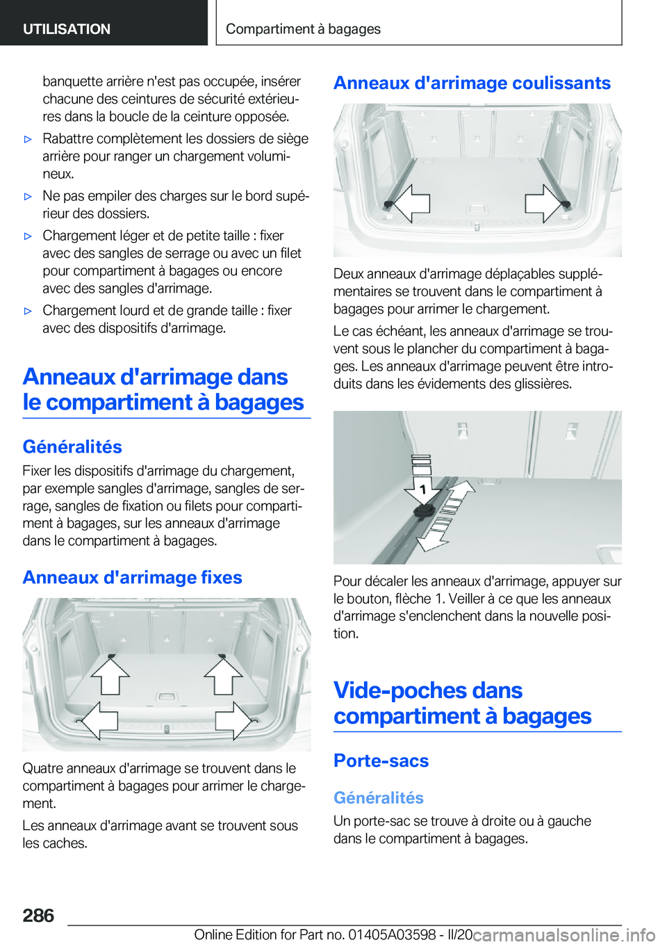 BMW X4 2020  Notices Demploi (in French) �b�a�n�q�u�e�t�t�e��a�r�r�i�è�r�e��n�'�e�s�t��p�a�s��o�c�c�u�p�é�e�,��i�n�s�é�r�e�r�c�h�a�c�u�n�e��d�e�s��c�e�i�n�t�u�r�e�s��d�e��s�é�c�u�r�i�t�é��e�x�t�é�r�i�e�uj�r�e�s��d�a�n�s