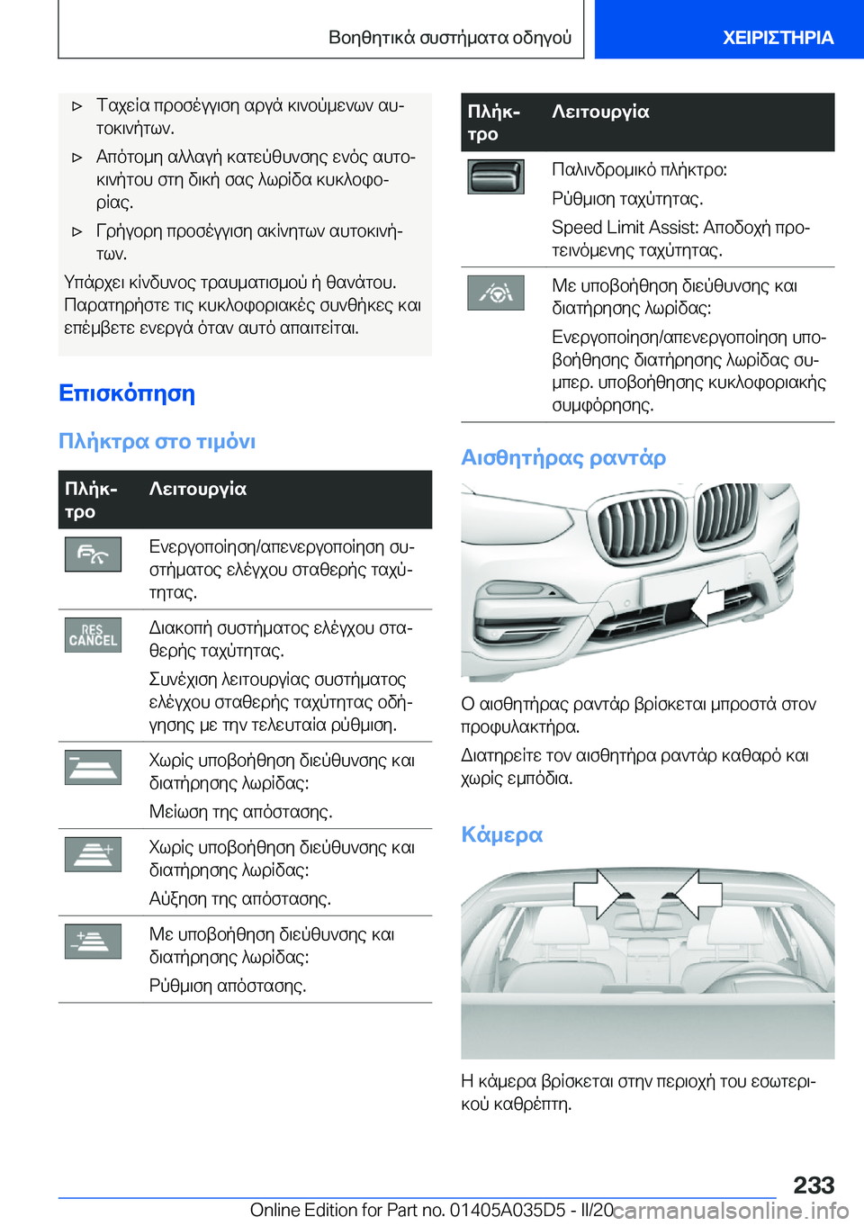 BMW X4 2020  ΟΔΗΓΌΣ ΧΡΉΣΗΣ (in Greek) 'xfsjwRs�cdbfouu\fy�sdun�]\`bp_w`l`�shjgb]\`pgl`�.'xTcogb_y�s^^sup�]sgwpzh`fye�w`oe�shgbj
]\`pgbh�f