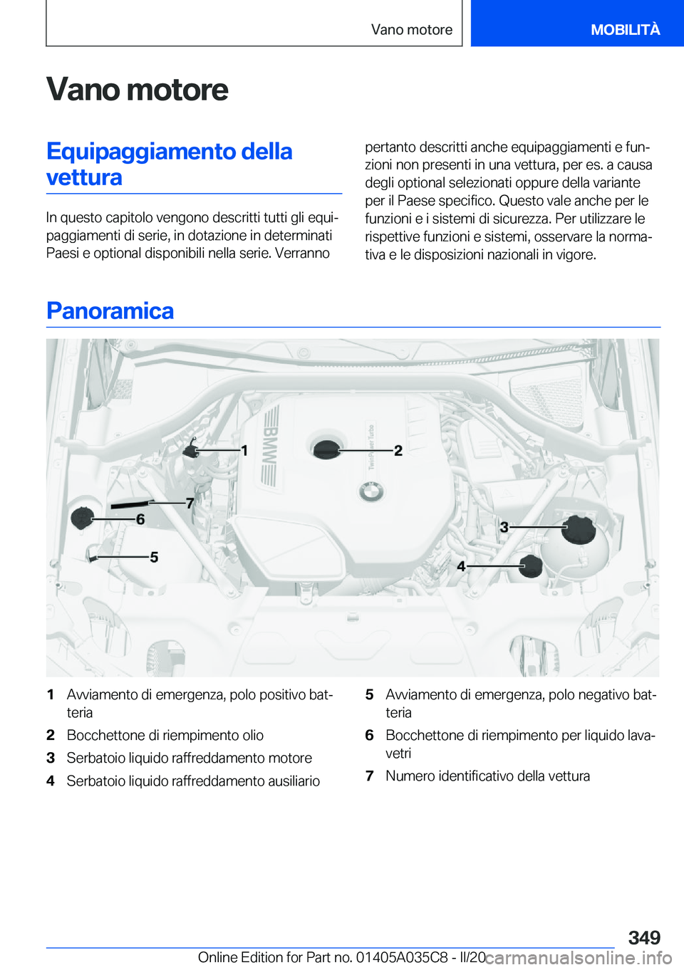 BMW X4 2020  Libretti Di Uso E manutenzione (in Italian) �V�a�n�o��m�o�t�o�r�e�E�q�u�i�p�a�g�g�i�a�m�e�n�t�o��d�e�l�l�a�v�e�t�t�u�r�a
�I�n��q�u�e�s�t�o��c�a�p�i�t�o�l�o��v�e�n�g�o�n�o��d�e�s�c�r�i�t�t�i��t�u�t�t�i��g�l�i��e�q�u�iª
�p�a�g�g�i�a�m�