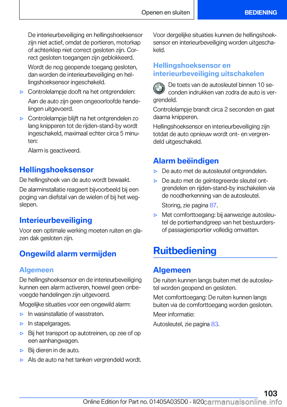 BMW X4 2020  Instructieboekjes (in Dutch) �D�e��i�n�t�e�r�i�e�u�r�b�e�v�e�i�l�i�g�i�n�g��e�n��h�e�l�l�i�n�g�s�h�o�e�k�s�e�n�s�o�r�z�i�j�n��n�i�e�t��a�c�t�i�e�f�,��o�m�d�a�t��d�e��p�o�r�t�i�e�r�e�n�,��m�o�t�o�r�k�a�p
�o�f��a�c�h�t�e�
