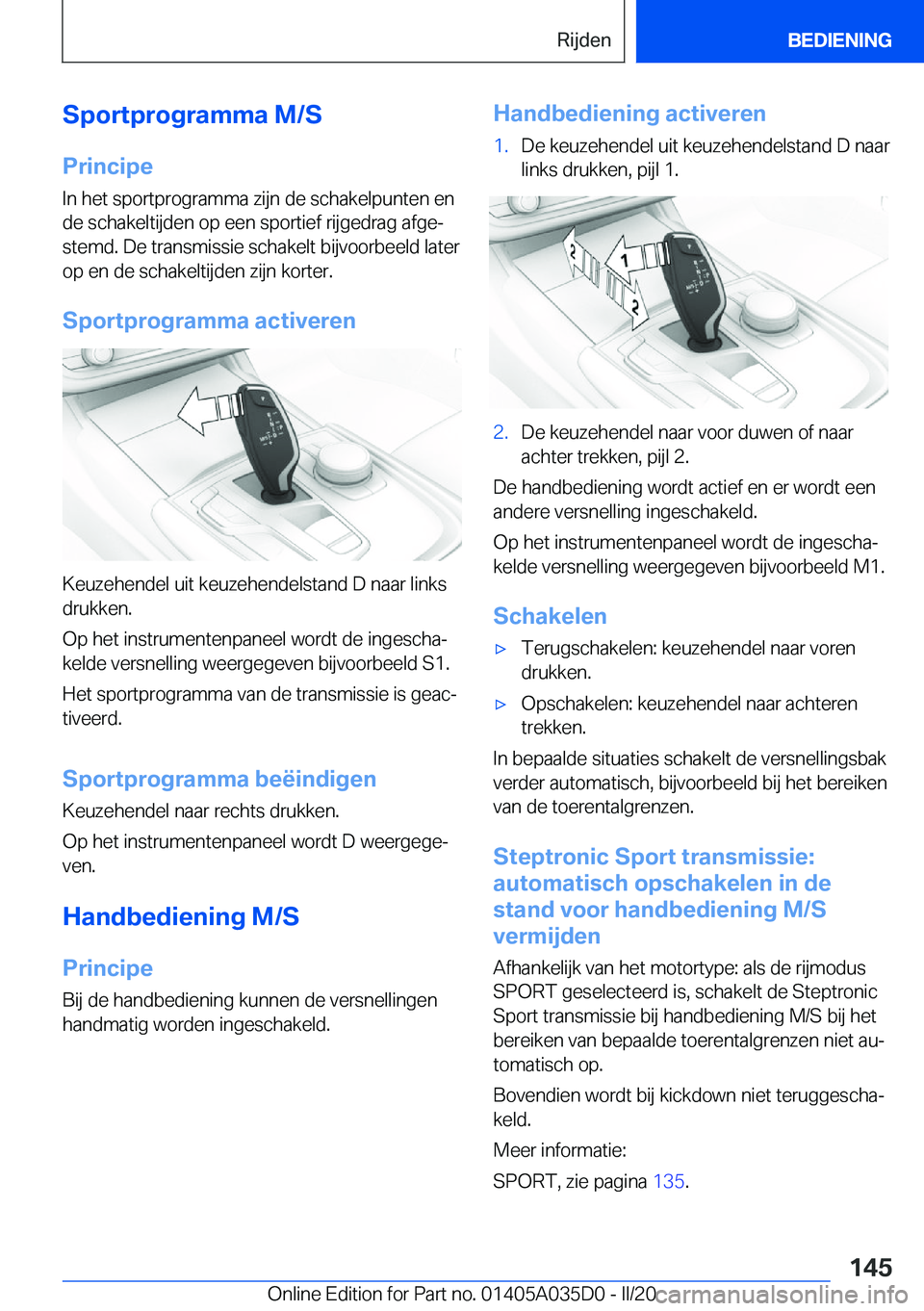 BMW X4 2020  Instructieboekjes (in Dutch) �S�p�o�r�t�p�r�o�g�r�a�m�m�a��M�/�S�P�r�i�n�c�i�p�e�I�n��h�e�t��s�p�o�r�t�p�r�o�g�r�a�m�m�a��z�i�j�n��d�e��s�c�h�a�k�e�l�p�u�n�t�e�n��e�n
�d�e��s�c�h�a�k�e�l�t�i�j�d�e�n��o�p��e�e�n��s�p�o�