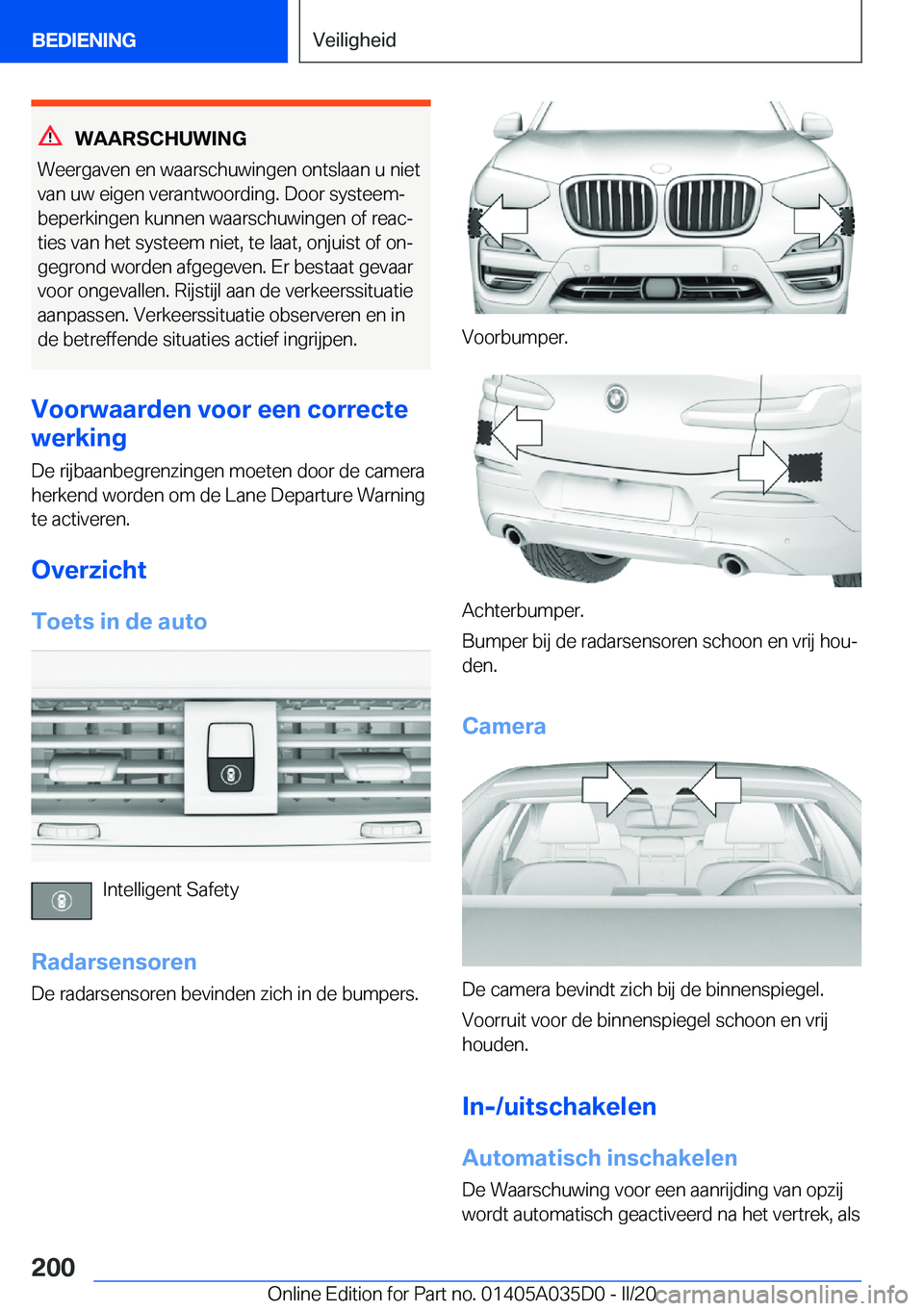 BMW X4 2020  Instructieboekjes (in Dutch) �W�A�A�R�S�C�H�U�W�I�N�G
�W�e�e�r�g�a�v�e�n��e�n��w�a�a�r�s�c�h�u�w�i�n�g�e�n��o�n�t�s�l�a�a�n��u��n�i�e�t �v�a�n��u�w��e�i�g�e�n��v�e�r�a�n�t�w�o�o�r�d�i�n�g�.��D�o�o�r��s�y�s�t�e�e�mj�b�e