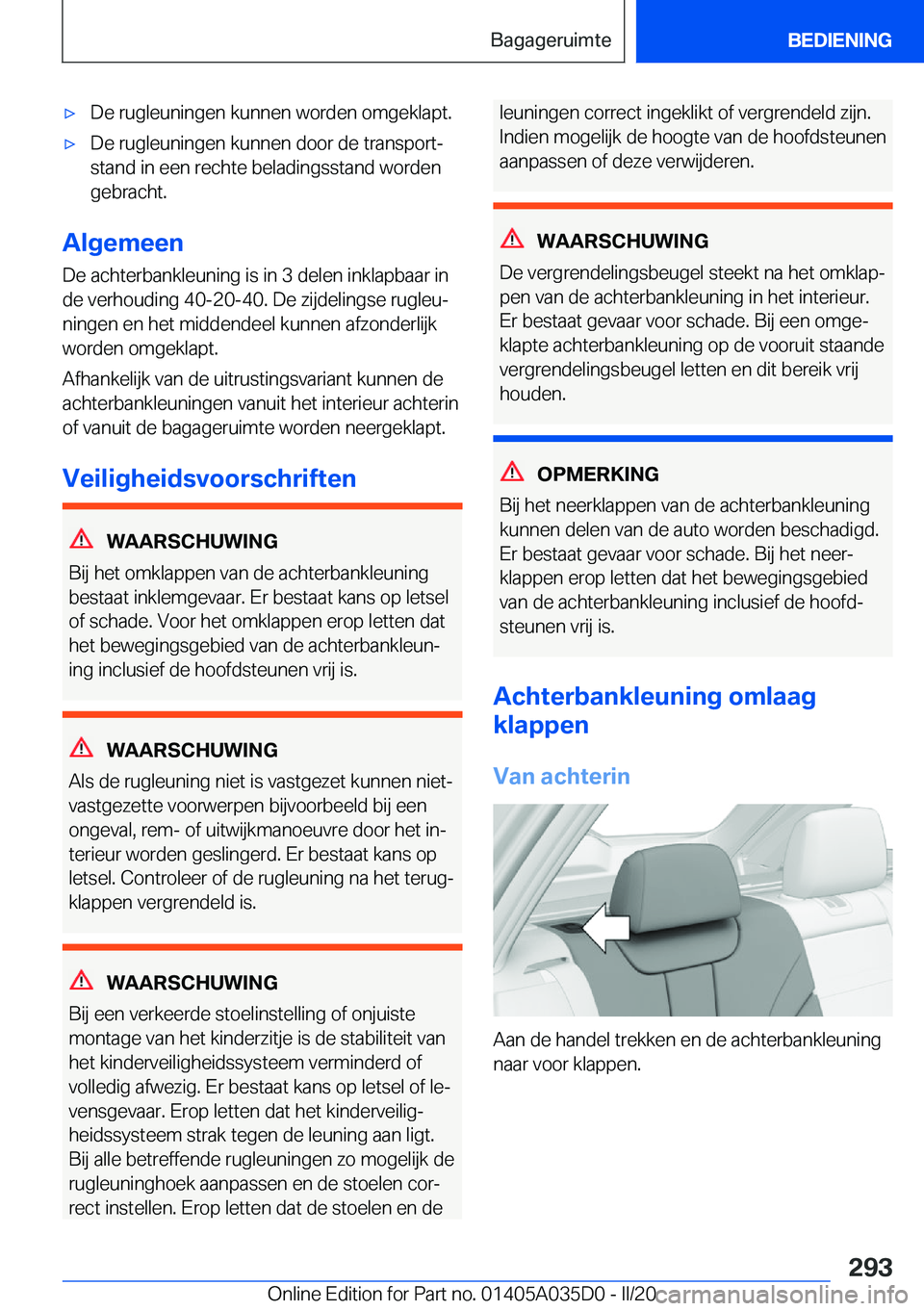 BMW X4 2020  Instructieboekjes (in Dutch) 'x�D�e��r�u�g�l�e�u�n�i�n�g�e�n��k�u�n�n�e�n��w�o�r�d�e�n��o�m�g�e�k�l�a�p�t�.'x�D�e��r�u�g�l�e�u�n�i�n�g�e�n��k�u�n�n�e�n��d�o�o�r��d�e��t�r�a�n�s�p�o�r�tj
�s�t�a�n�d��i�n��e�e�n�