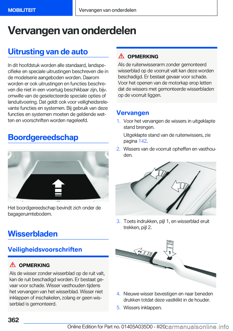 BMW X4 2020  Instructieboekjes (in Dutch) �V�e�r�v�a�n�g�e�n��v�a�n��o�n�d�e�r�d�e�l�e�n�U�i�t�r�u�s�t�i�n�g��v�a�n��d�e��a�u�t�o
�I�n��d�i�t��h�o�o�f�d�s�t�u�k��w�o�r�d�e�n��a�l�l�e��s�t�a�n�d�a�a�r�d�,��l�a�n�d�s�p�ej�c�i�f�i�e�