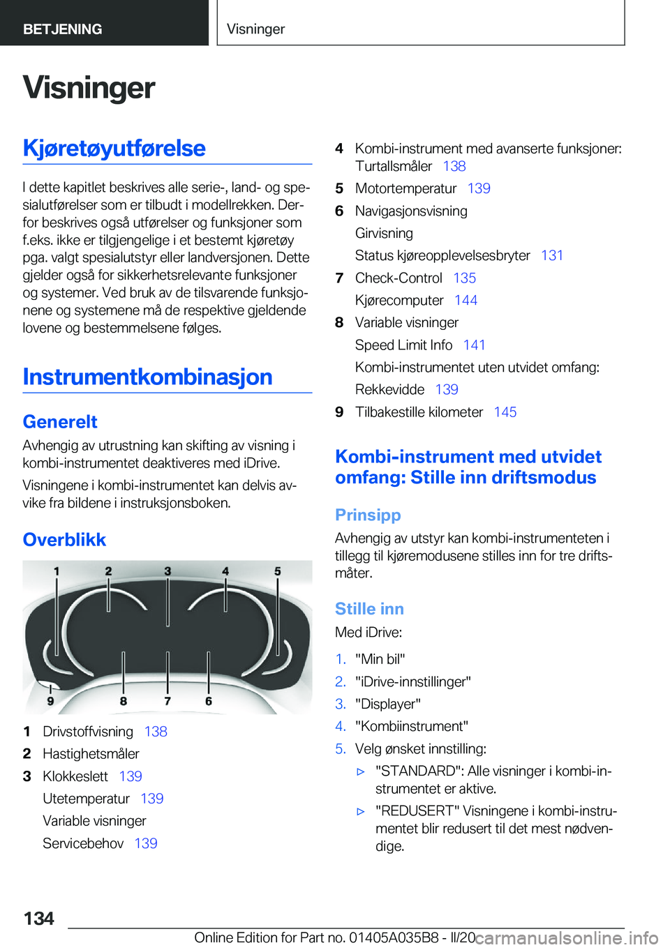 BMW X4 2020  InstruksjonsbØker (in Norwegian) �V�i�s�n�i�n�g�e�r�K�j�