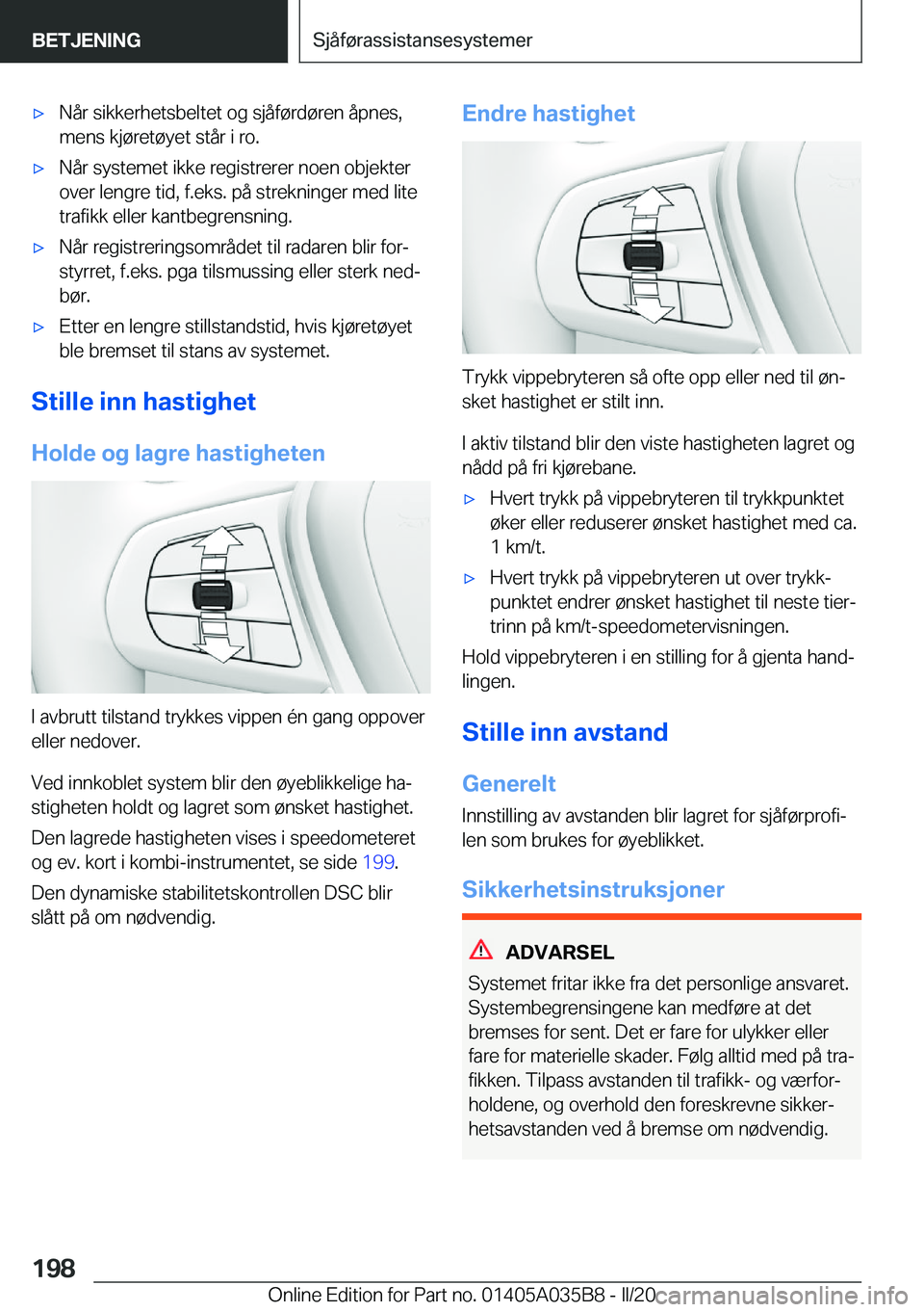 BMW X4 2020  InstruksjonsbØker (in Norwegian) x�N�å�r��s�i�k�k�e�r�h�e�t�s�b�e�l�t�e�t��o�g��s�j�å�f�