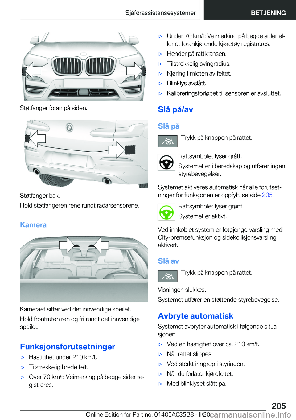 BMW X4 2020  InstruksjonsbØker (in Norwegian) �S�t�