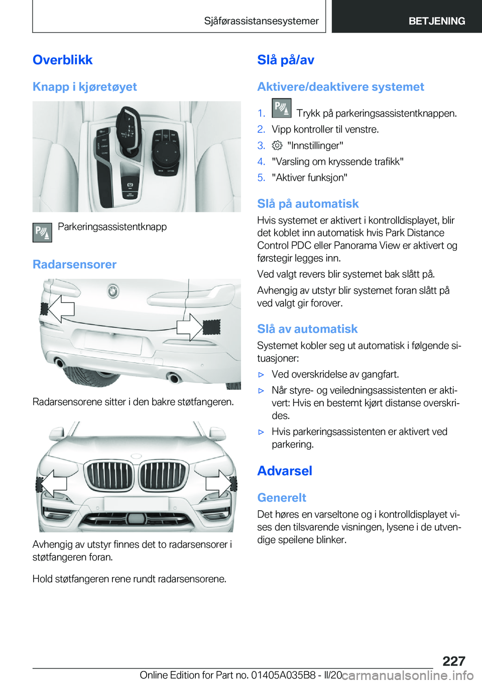 BMW X4 2020  InstruksjonsbØker (in Norwegian) �O�v�e�r�b�l�i�k�k�K�n�a�p�p��i��k�j�