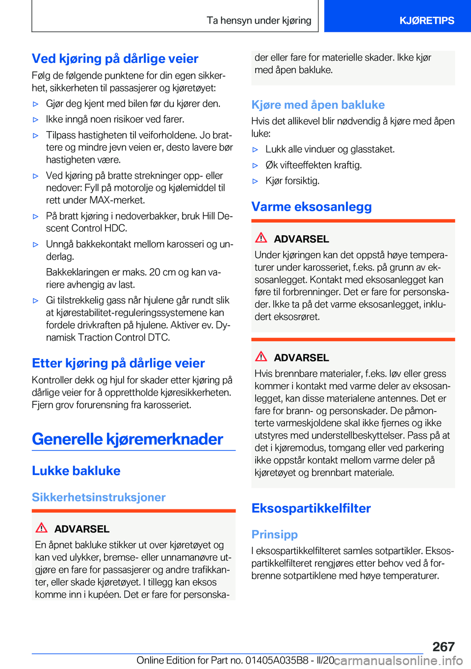 BMW X4 2020  InstruksjonsbØker (in Norwegian) �V�e�d��k�j�