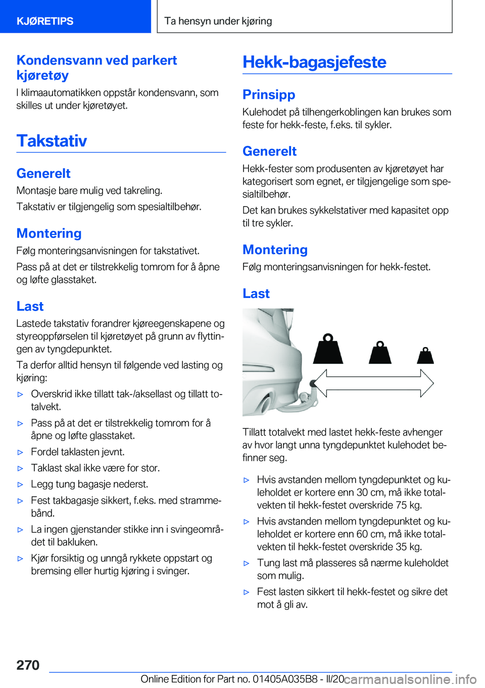 BMW X4 2020  InstruksjonsbØker (in Norwegian) �K�o�n�d�e�n�s�v�a�n�n��v�e�d��p�a�r�k�e�r�t
�k�j�