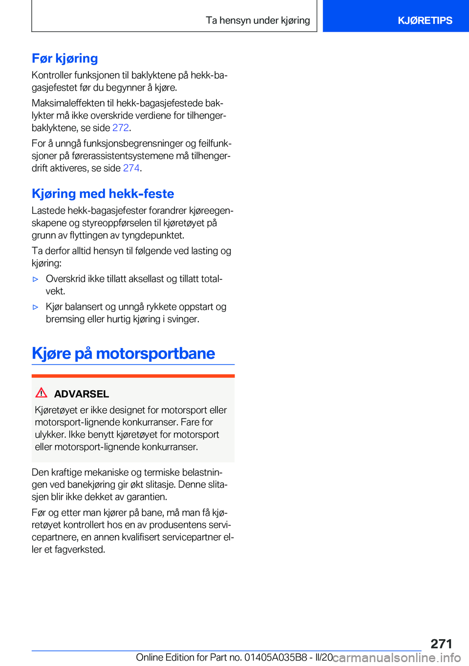 BMW X4 2020  InstruksjonsbØker (in Norwegian) �F�