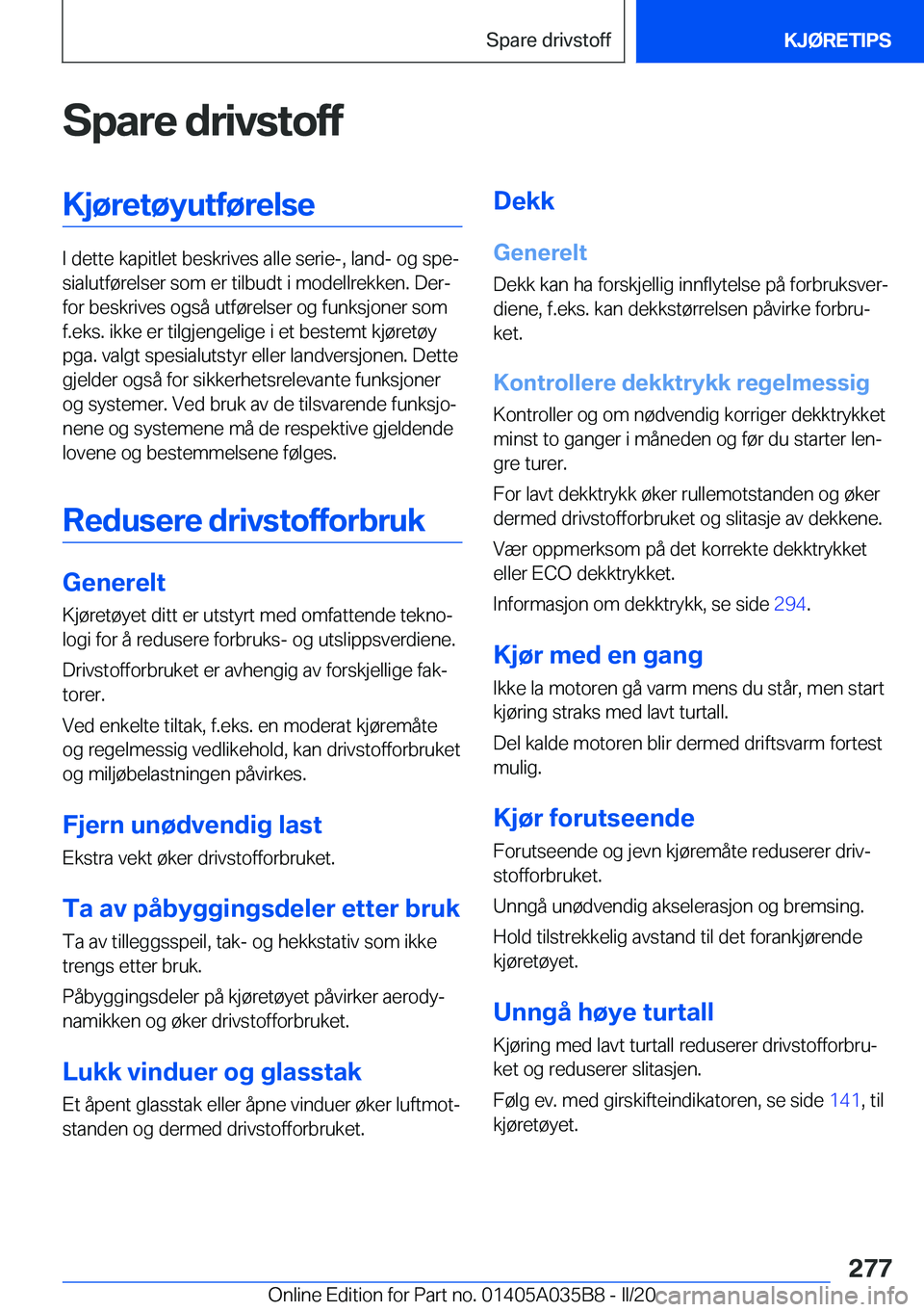 BMW X4 2020  InstruksjonsbØker (in Norwegian) �S�p�a�r�e��d�r�i�v�s�t�o�f�f�K�j�