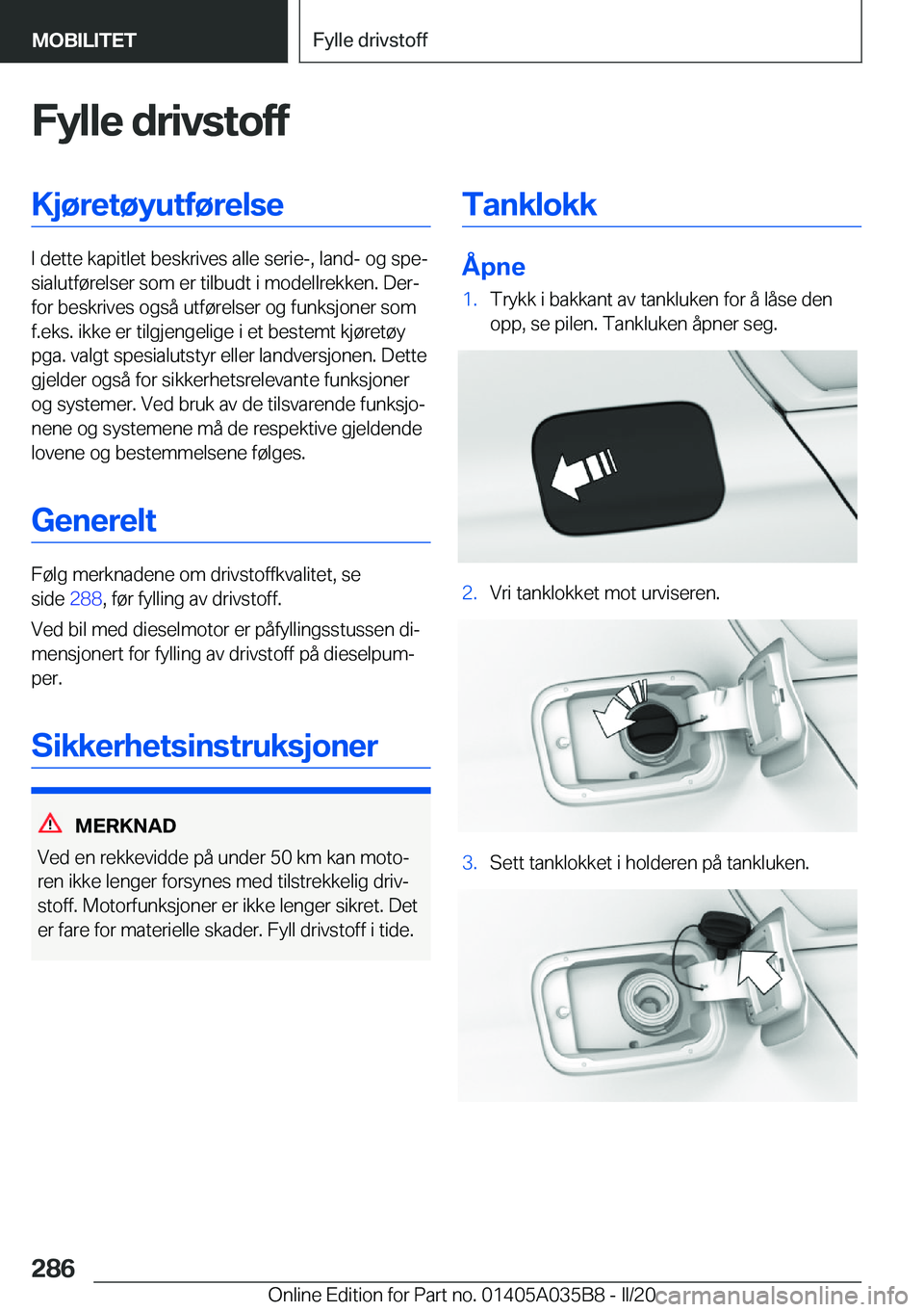 BMW X4 2020  InstruksjonsbØker (in Norwegian) �F�y�l�l�e��d�r�i�v�s�t�o�f�f�K�j�