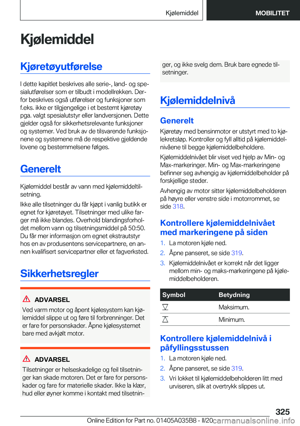 BMW X4 2020  InstruksjonsbØker (in Norwegian) �K�j�