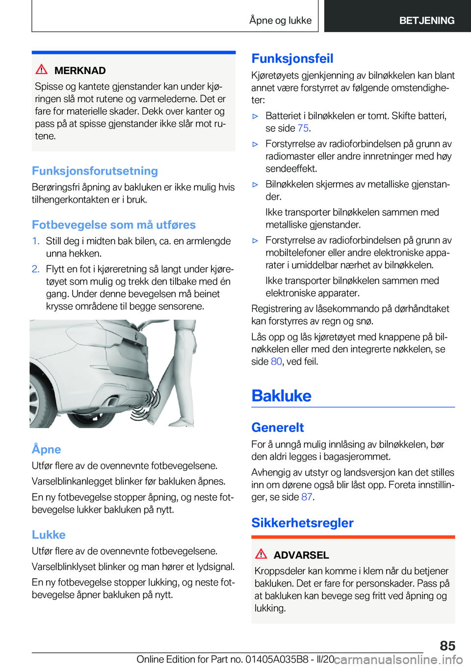 BMW X4 2020  InstruksjonsbØker (in Norwegian) �M�E�R�K�N�A�D
�S�p�i�s�s�e��o�g��k�a�n�t�e�t�e��g�j�e�n�s�t�a�n�d�e�r��k�a�n��u�n�d�e�r��k�j�